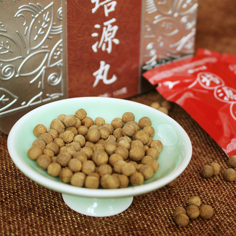 培源丸人参茯苓山药脾胃虚齿痕舌舌苔白厚黄腻舌头胖大湿气重可喝