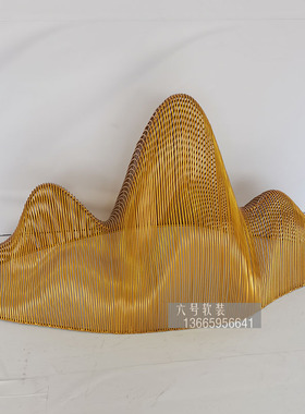 铁艺假山摆件沙池摆设雕塑新品