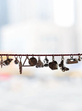 集合复古银饰挂坠小配件