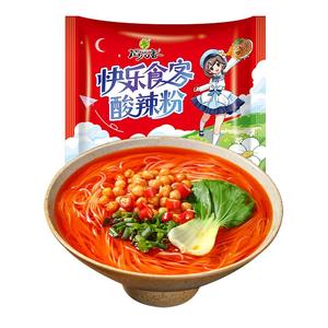 稻花香酸辣粉方便粉过桥米线方便泡面冲泡速食宵夜多口味袋装整箱