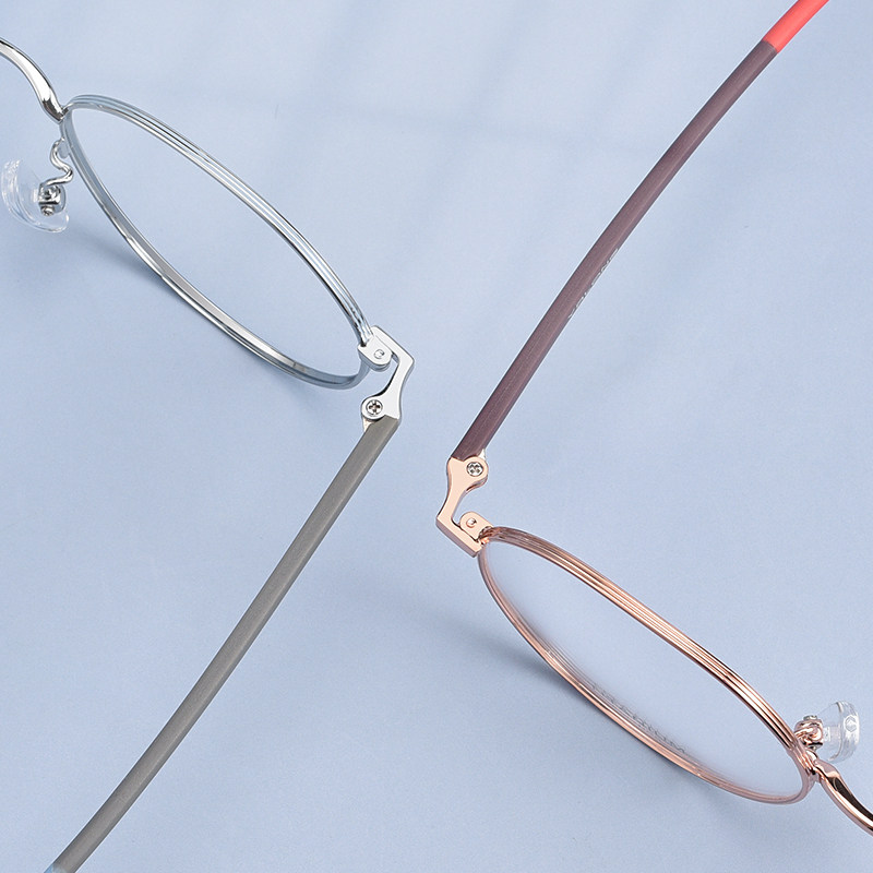 超轻学生近视散光远视纯钛眼镜 奥伦定制成品光学镜