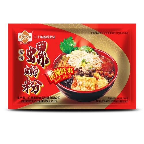 家柳螺蛳粉浓汤型350克/包广西柳州螺丝粉正宗特产螺狮粉美食袋装 - 图3