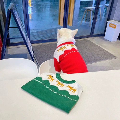 Собачья рождественская одежда Метод одежды Дубавея питомец Зимний Снег Шери Биени Тедди VIP -фестивали фестивали