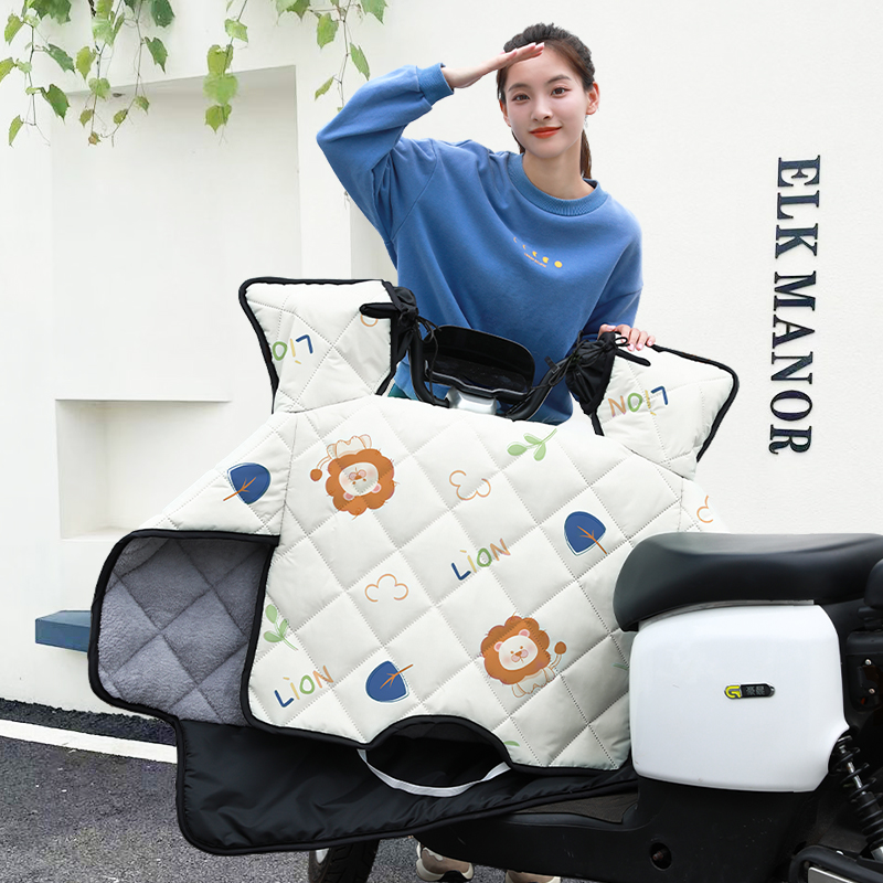 电动车挡风被冬季加绒加厚防水冬款摩托电瓶车冬天防风罩2023新款,淘宝优惠券,粉丝福利购,淘宝优惠卷