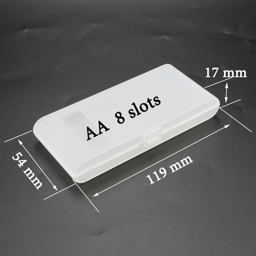 5号7号电池盒子塑料8节10节储存盒电池盒专用电池收纳盒环保材料