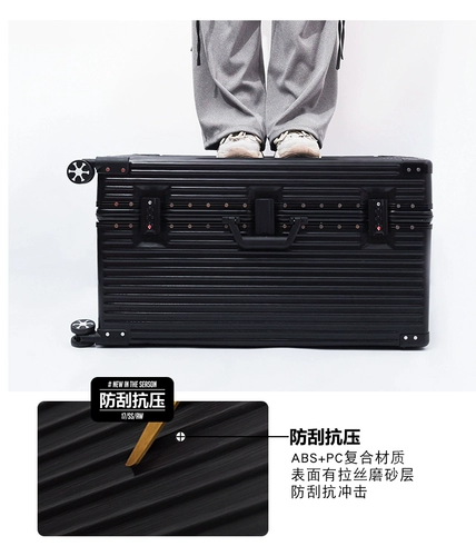 Вместительный и большой универсальный чемодан, 40 дюймов, увеличенная толщина, популярно в интернете