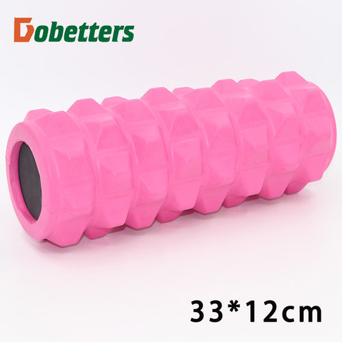 33*12cm新款实心浮点瑜伽柱普拉提柱平衡棒泡沫轴按棒厂家 - 图0