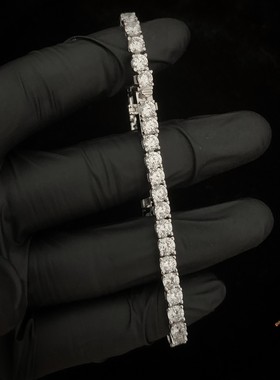 tennischain网球链电镀18k手链