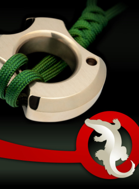 加厚15mm饿鱼金tc4钛合金指虎