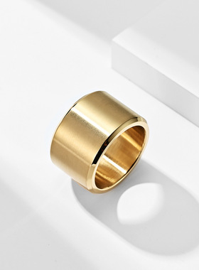 欧美男士戒指不锈钢霸气
