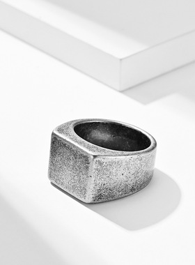 饰品扳指亚马逊不锈钢简约风