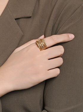 欧美手饰品小号6号情侣对戒ring