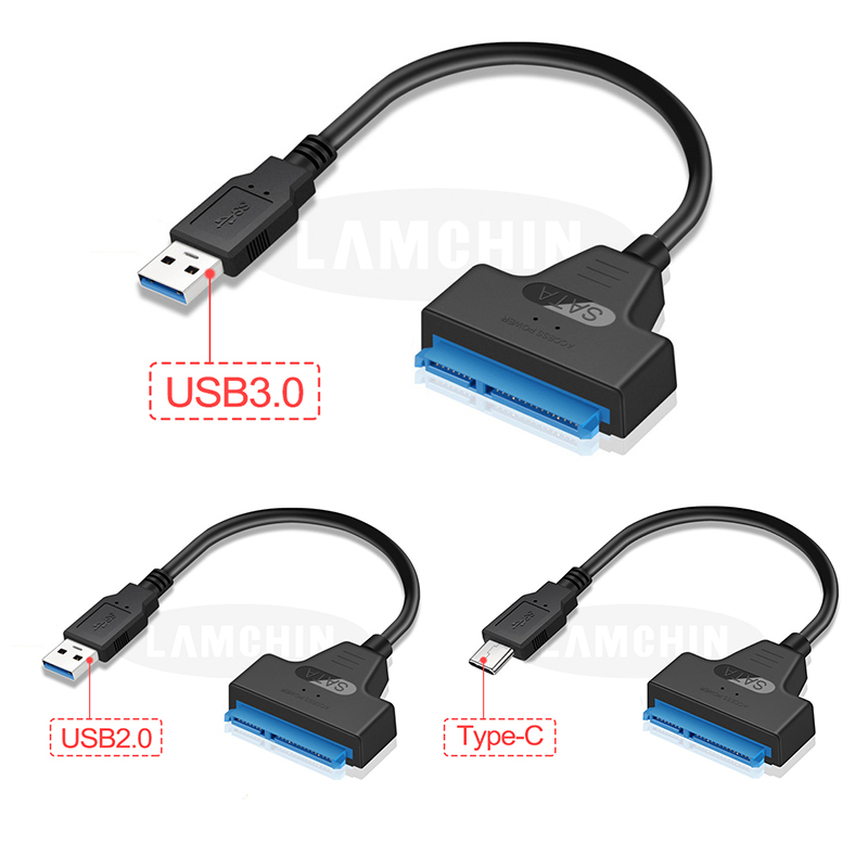 USB3.0转SATA易驱线电脑连接2.5英寸机械 SSD固态硬盘读取转接线-图3