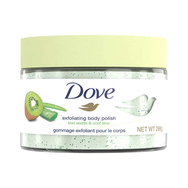 dove磨砂膏冰淇淋298g去鸡皮乳霜 光合作用居家日用身体磨砂膏/去角质膏