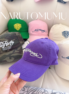小姐姐全球购ED HARDY 经典刺绣 虎头棒球帽 男女同款 26夏07