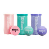 Wilson Wilson Tennis Pink French Open US Open Australian Open Federer Black Can Professional Competition Training Ball Tube