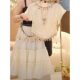 ເດັກຍິງ summer suit skirt ແຂນສັ້ນບາງໆແບບທີ່ທັນສະໄຫມ