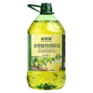 康膳源添加13%紫苏籽油食用调和油5L色拉油植物油家用大桶食用油