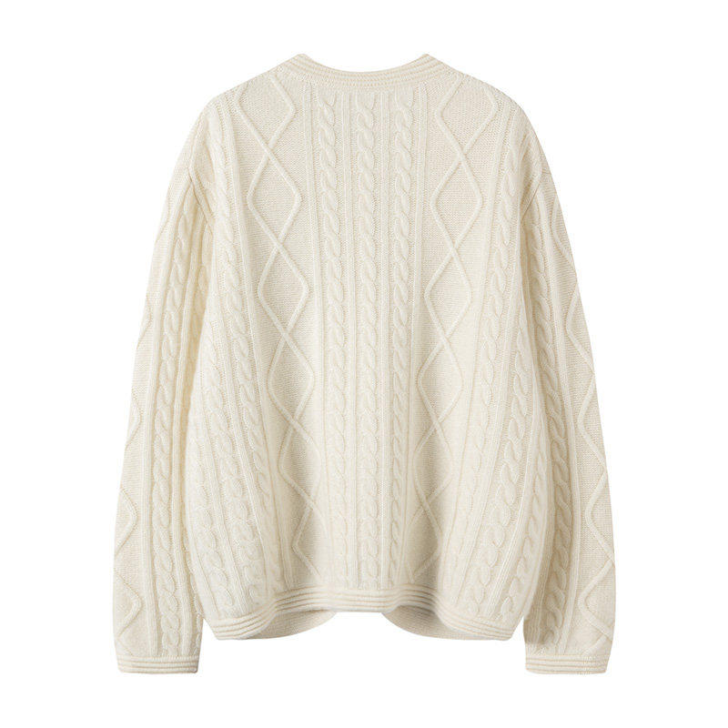 此刻在发光~高级慵懒风纯山羊绒毛衣外套女小香风针织开衫,淘宝优惠券,粉丝福利购,淘宝优惠卷