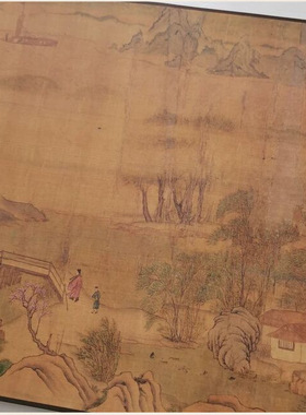 北宋明代摹本清明易简图卷复古
