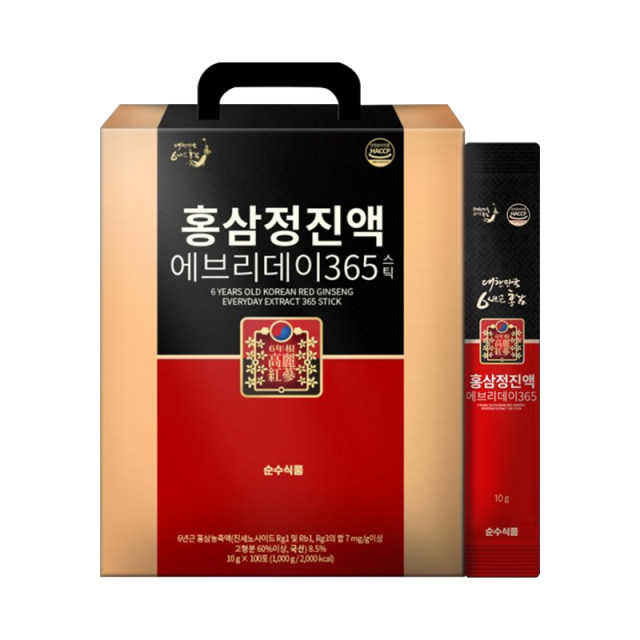 Korean direct mail SSF daily red ginseng essence 6-year-old ginseng red ginseng concentrate oral liquid ginseng Korean 100 ກ່ອງ