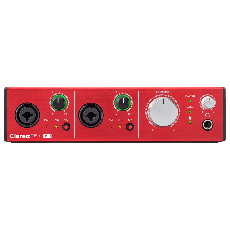 Focusrite福克斯特Clarett+ 2Pre/4Pre/8Pre USB声卡 Octopre话放-图0