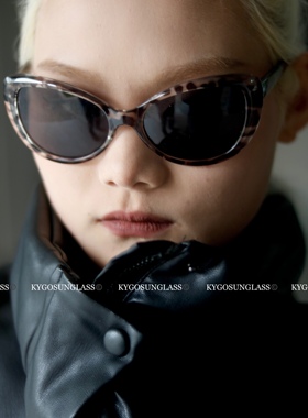KygoSunglass 欧美猫眼ins复古防紫外线高级感街拍板材女士墨镜