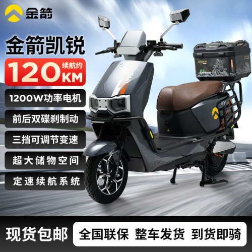 金箭电动车凯锐RG505电动摩托车72v石墨烯电动车大功率长续航外卖 - 图2