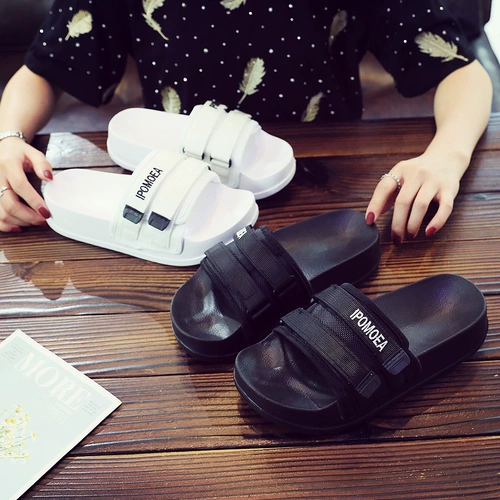 Tide, тапочки, летняя модная пляжная обувь на платформе, слайдеры, 2023, популярно в интернете