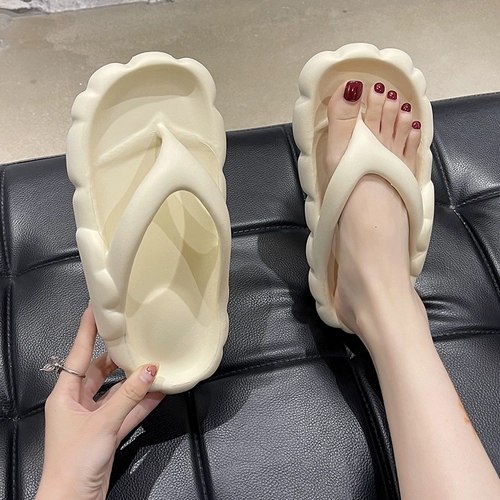 Tide, летние модные сланцы, милые пляжные нескользящие слайдеры на платформе, тапочки, популярно в интернете