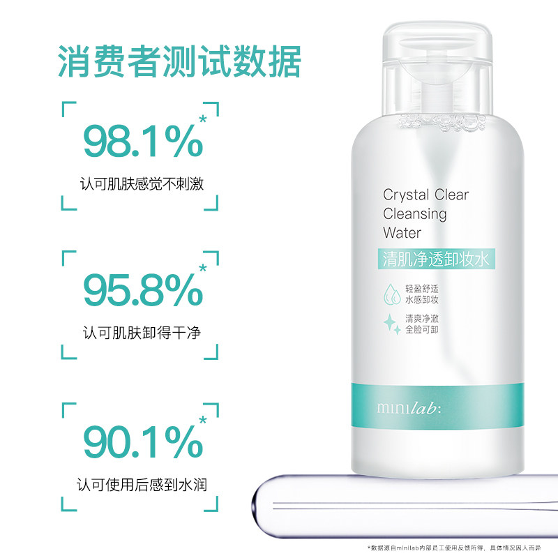 minilab清肌净透快速清洁卸妆水 娇兰佳人化妆品卸妆
