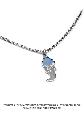 卡通超蓝悟天克斯小鬼项链