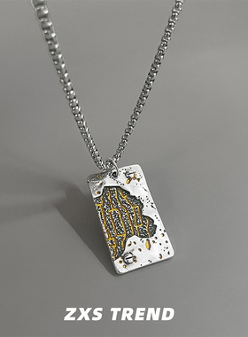 ZXSTREND「熔岩藏金」小众项链