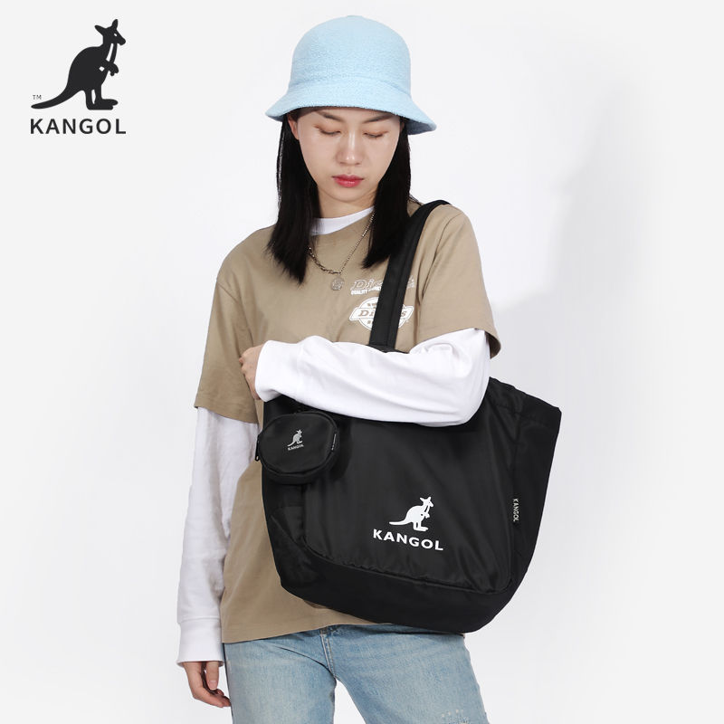 新款抽绳大容量防水健身包单肩手提托特包男女 官方正品 KANGOL 2021 新款抽绳大容量防水健身包单肩手提托特包男女 官方正品 KANGOL 2021