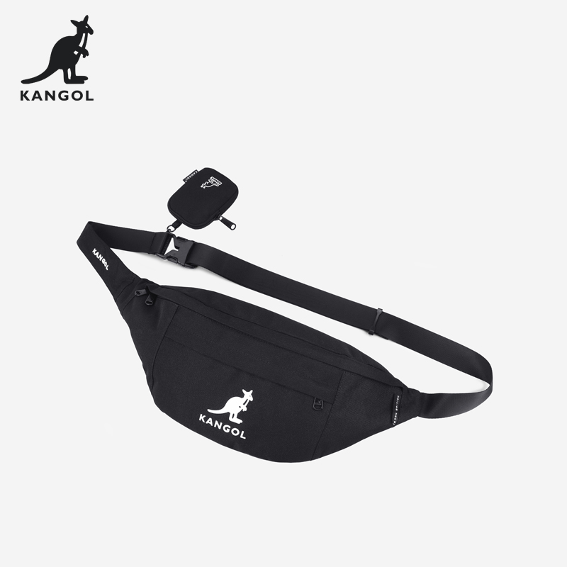 kangol官方三合一腰包2022潮斜跨包 KANGOL女士包袋