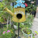 Creative bird house solar outdoor courtyard garden decoration