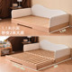 Koala forest solid wood floor bed small apartment
