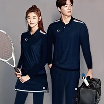 2023 Autumn Winter New Badminton Suit Long Sleeve Tennis Short Sleeve Men And Womens Capsized Culture Polo Shirts Table Tennis Suit