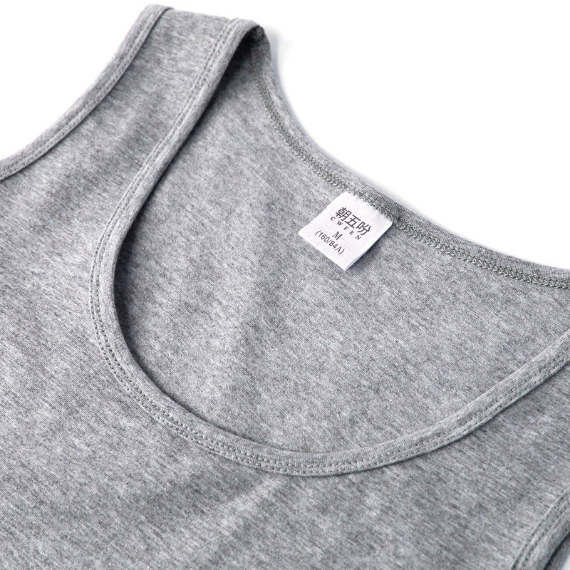 黑色春夏外穿短款修身显瘦小小背心 朝五吩背心吊带