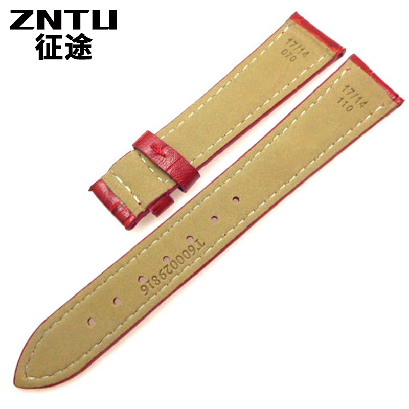 征途适配天梭娉驰表带女款T008 217A T22真皮PRC100红牛皮带17-14 - 图2