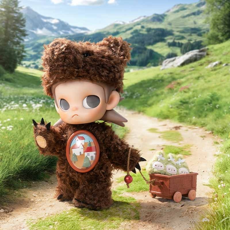 POPMART泡泡玛特新品Zsiga姜饼人向往之处嘎子姐1/8可动人偶公仔,淘宝优惠券,粉丝福利购,淘宝优惠卷