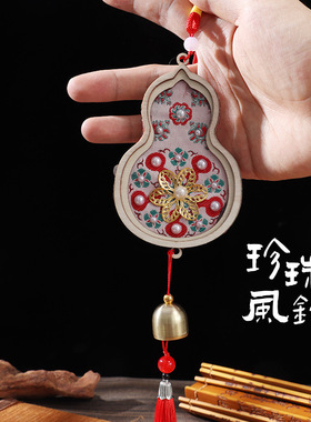 非遗手工宋锦风铃亲子DIY材料包