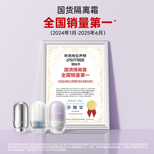 【酷洛米联名】柳丝木变色隔离霜妆前打底提亮遮瑕轻透伪素颜紫色 - 图0