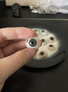 CCP血丝眼球义眼吊坠戒指