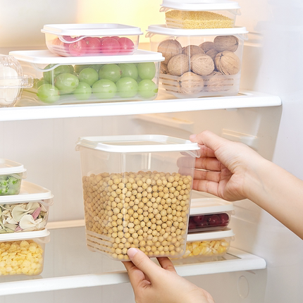 网易严选冰箱收纳盒食品级保鲜盒鸡蛋饺子食物分装防潮密封盒冷藏