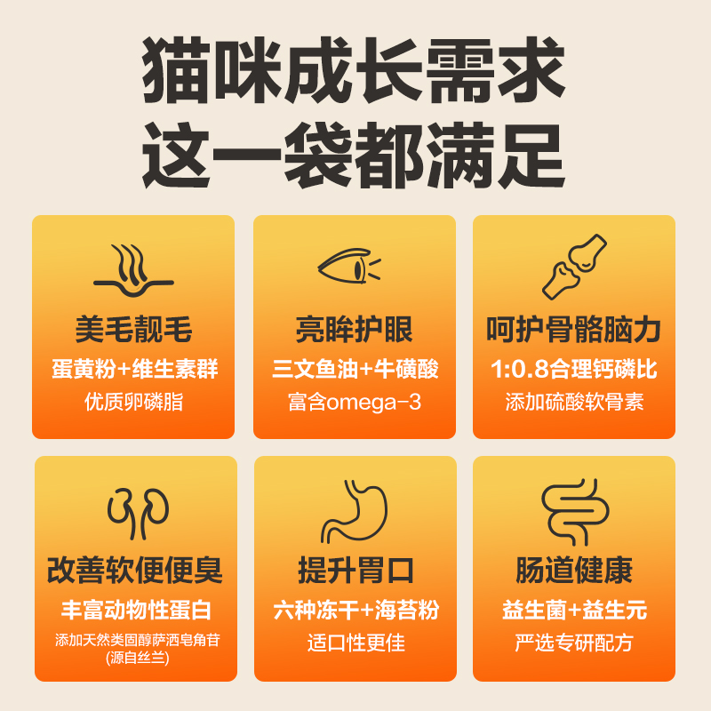 【百亿补贴】网易严选爆款猫粮试吃礼全价双拼六拼冻干幼猫粮