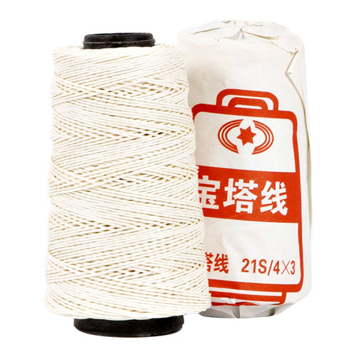 手工记账凭证装订针线蜡线棉线宝塔线白线钩锥财务会计装订档案凭证封面用品装订绳穿线工具装订的线粗 - 图0