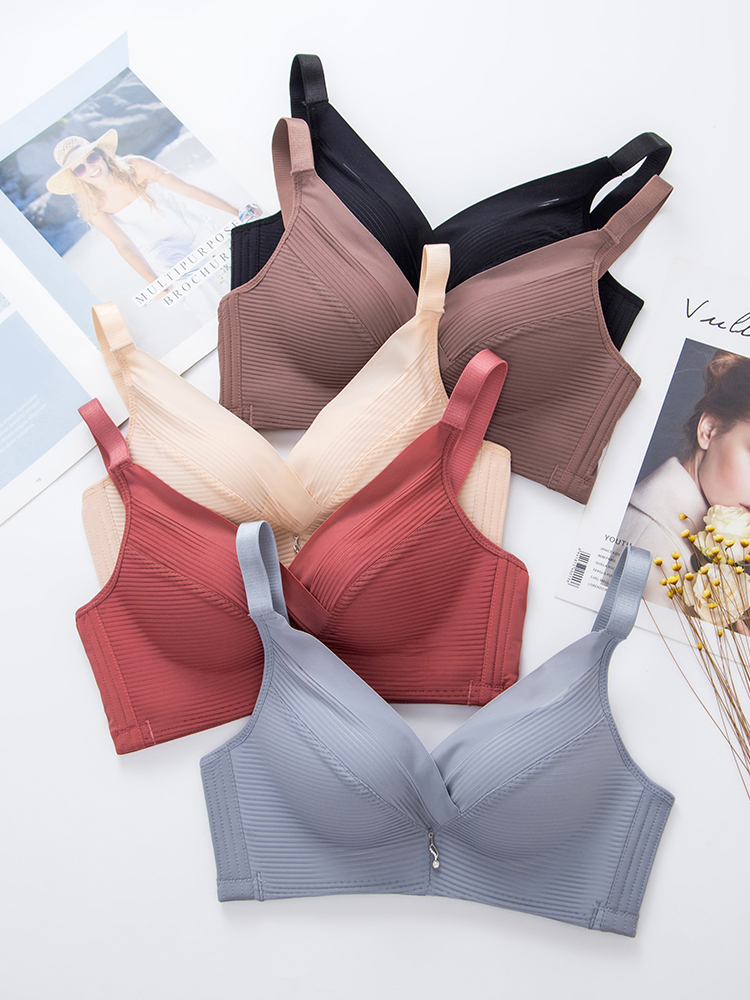 【直营正品】性感0压力聚拢文胸 雅慕纯文胸套装