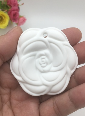 75毫米直径玻璃漏斗垫天使石膏精油香薰套装专柜展会客户试香闻香