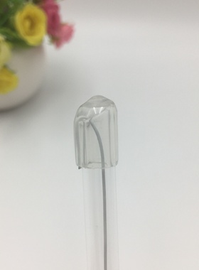35毫米通草花直通玻璃漏斗香水精油专柜实验室展会客户试香闻香用